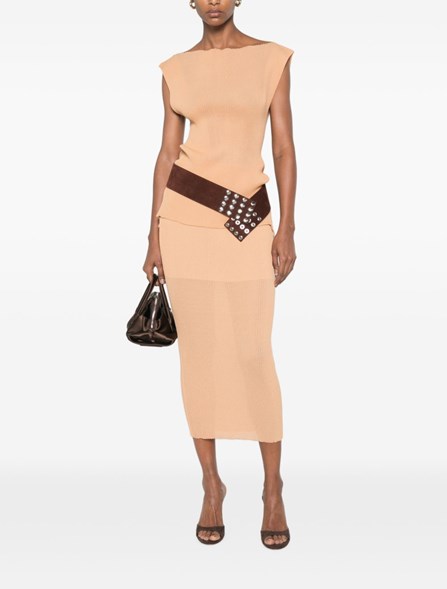 ALBERTA FERRETTI - RIBBED GOANNA