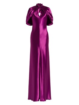 ALBERTA FERRETTI - Satin dress
