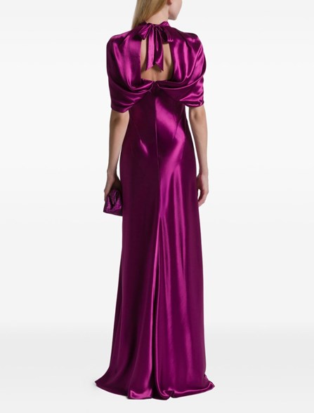 ALBERTA FERRETTI - Satin dress