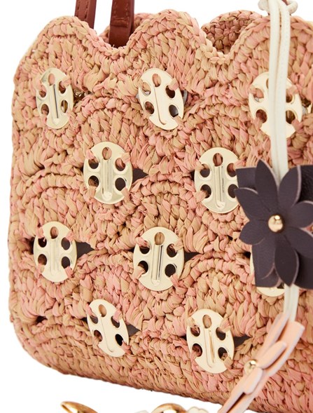 RABANNE - Raffia bag
