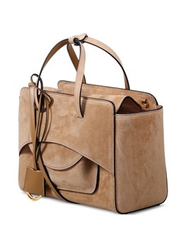 HIDESINS - 'Flap M' suede bag