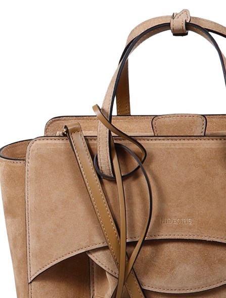 HIDESINS - 'Flap M' suede bag
