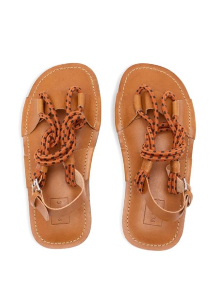 PLAN C - LEATHER SANDALS