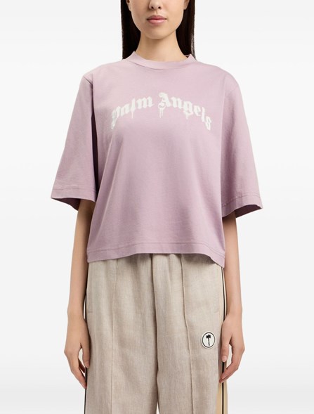 PALM ANGELS - Cotton T-shirt