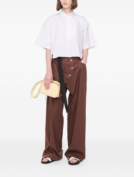 PLAN C - Camicia in popeline di cotone 