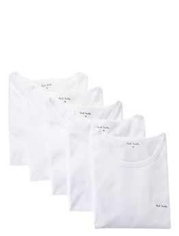 PAUL SMITH - T-SHIRT LOGO (5-PACK)