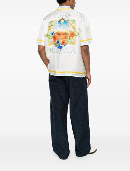 CASABLANCA - LOGO SHIRT