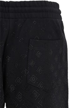 CASABLANCA - 'MONOGRAM' BERMUDA