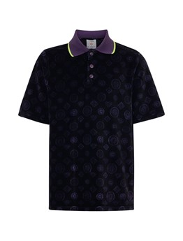 CASABLANCA - POLO 'MONOGRAM'