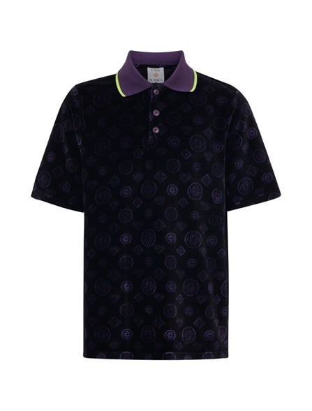 CASABLANCA - 'MONOGRAM' POLO SHIRT