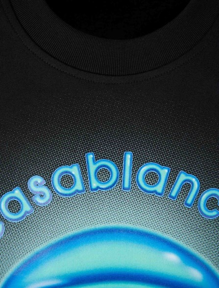 CASABLANCA - T-SHIRT 'AIRBRUSH MUSHROOM'
