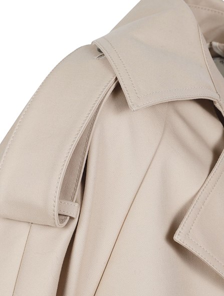 MAX MARA - Mantella in gabardina antigoccia