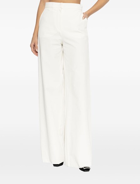 MAX MARA - Pantaloni in twill di cotone stretch