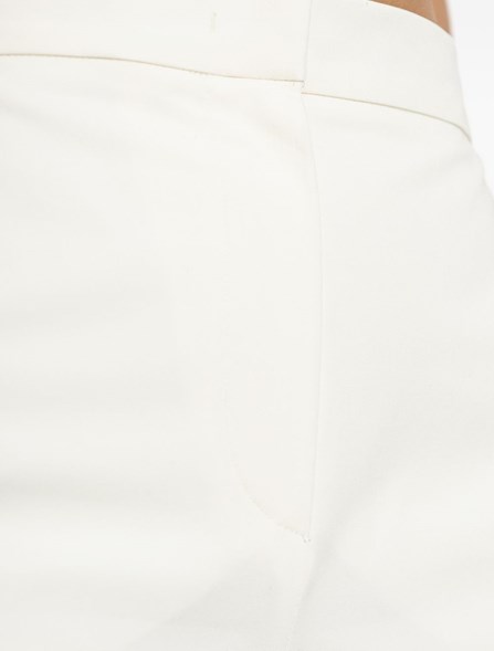 MAX MARA - Pantaloni in twill di cotone stretch