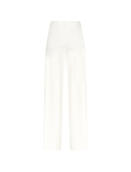 MAX MARA - Pantaloni in twill di cotone stretch