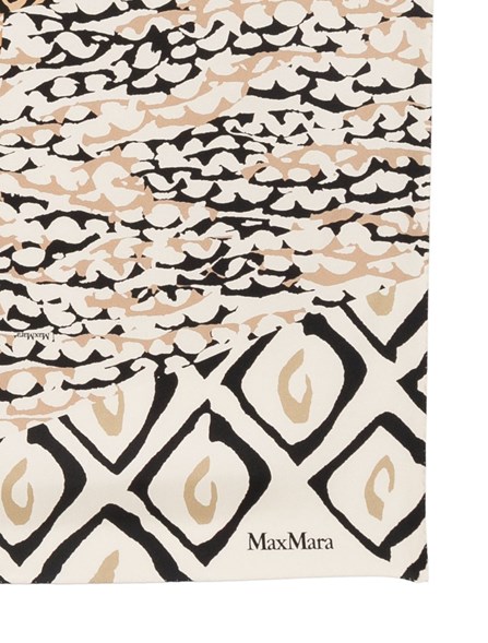 MAX MARA - Maxi silk scarf