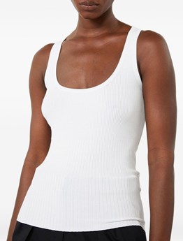 MAX MARA - Viscose blend yarn top