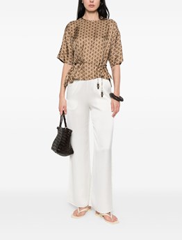 MAX MARA - Printed silk blouse