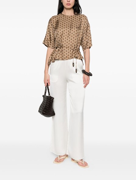 MAX MARA - Printed silk blouse