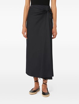 MAX MARA - Cotton satin skirt