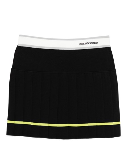 CASABLANCA - Gonna in maglia plissé