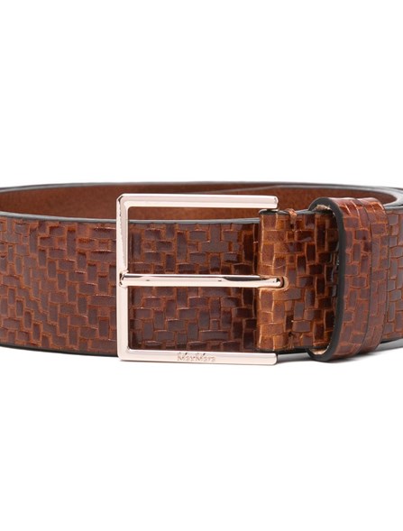 MAX MARA - Woven leather belt
