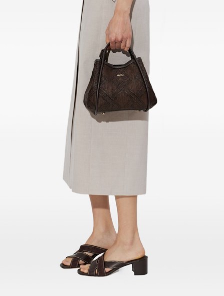 MAX MARA - Extra small Marine mat bag