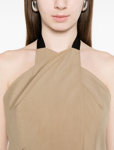 MAX MARA - Wool poplin top