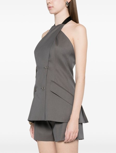 MAX MARA - Wool gabardine top