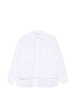 MAX MARA - Camicia in popeline di cotone