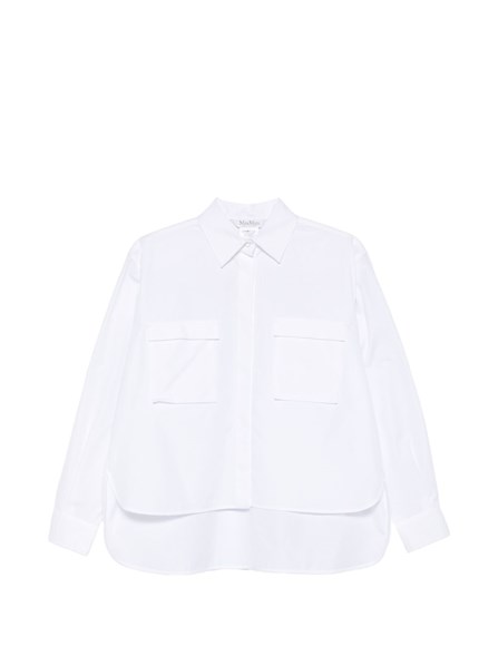 MAX MARA - Camicia in popeline di cotone