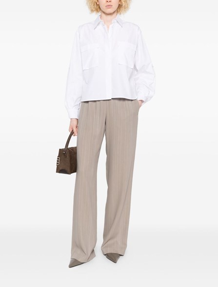 MAX MARA - Camicia in popeline di cotone