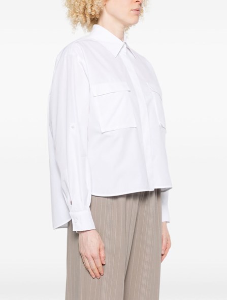 MAX MARA - Camicia in popeline di cotone