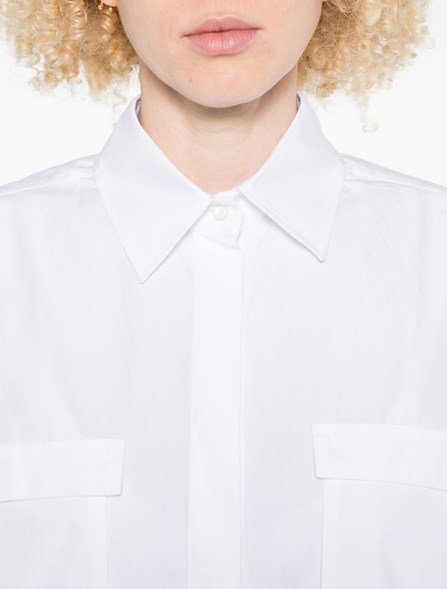 MAX MARA - Camicia in popeline di cotone
