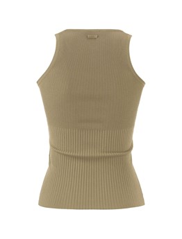 MAX MARA - Viscose blend yarn top