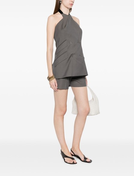 MAX MARA - Wool gabardine shorts