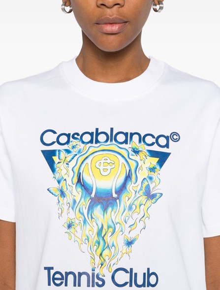 CASABLANCA - T-shirt Tenni Club