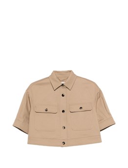 MAX MARA - Stretch cotton cropped jacket