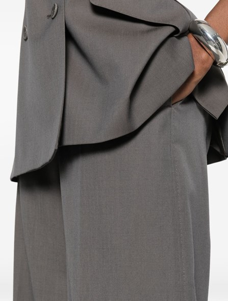 MAX MARA - Wool gabardine trousers