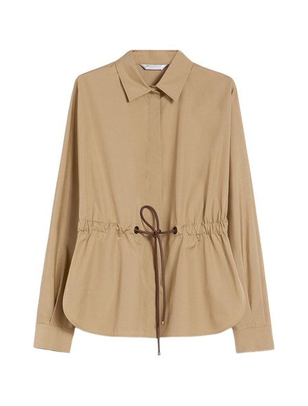 MAX MARA - Cotton poplin shirt