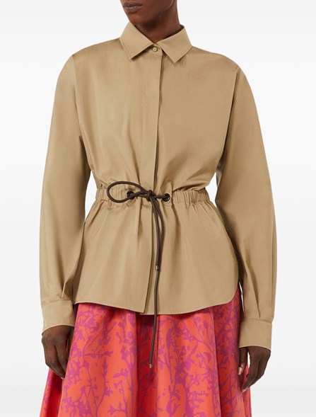 MAX MARA - Cotton poplin shirt