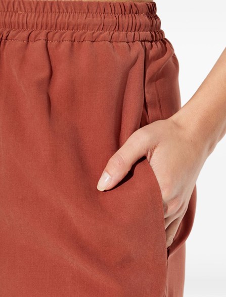 MAX MARA - Pantaloni in seta lavata