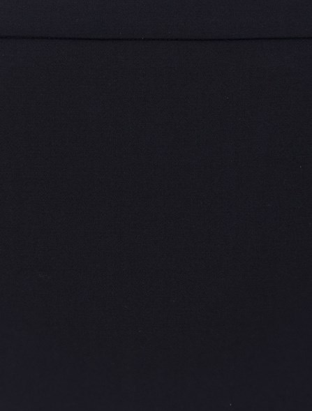 MAX MARA - Sheath skirt in stretch wool canvas 