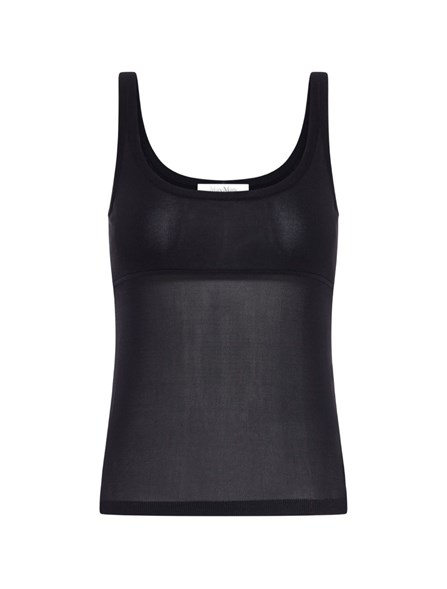 MAX MARA - Stretch viscose top