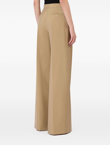 MAX MARA - Wool and silk poplin pants