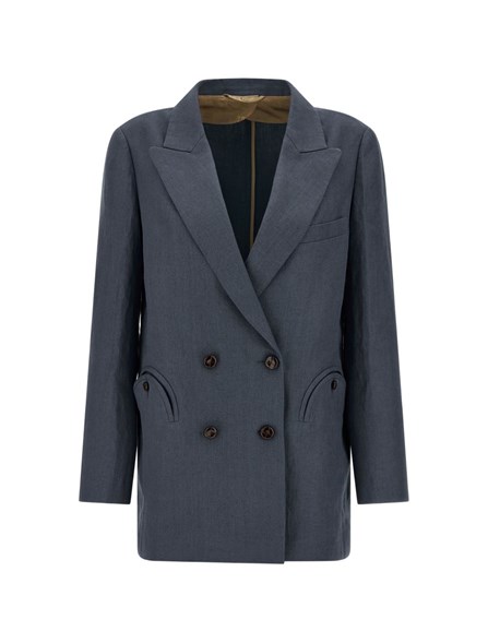 BLAZé MILANO - Linen double-breasted jacket
