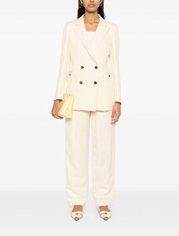 BLAZé MILANO - Blazer in linen and silk blend. 