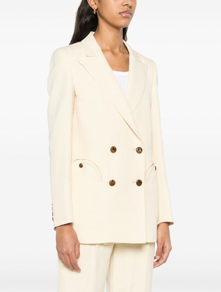 BLAZé MILANO - Blazer in misto lino e seta. 