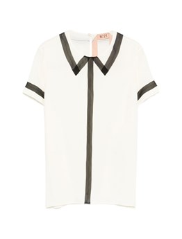 N° 21 - Blusa in misto seta