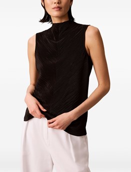 CALVIN KLEIN - Top plissettato